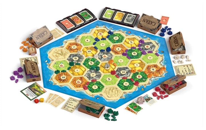 Настольная игра ROZUM Катан: Доповнення для 5-6 гравців (Catan: 5-6 Player Extension) (R101UA) - Фото 4 Настольная игра ROZUM Катан: Доповнення для 5-6 гравців (Catan: 5-6 Player Extension) (R101UA) - изображение 4