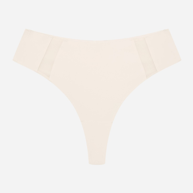 Majtki tanga damskie z wysokim stanem Esotiq Blank 42882-01X S Kremowe (5903972553633) - obraz 5