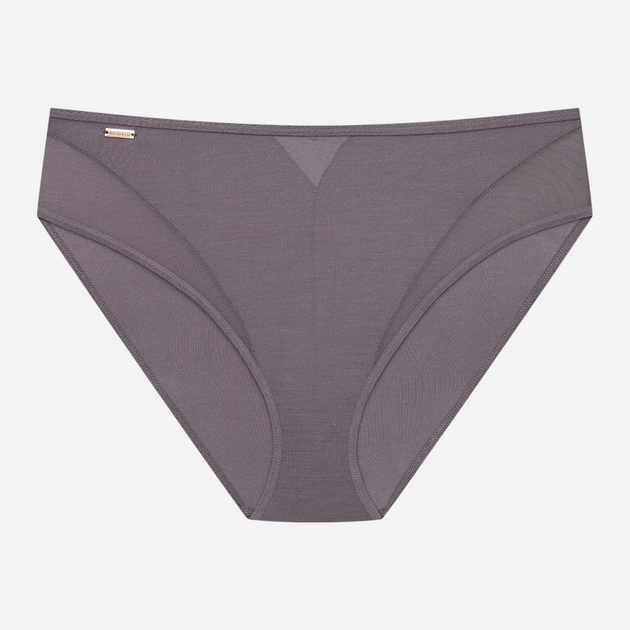 Majtki figi damskie z wysokim stanem Esotiq Blissy 42889-90X 2XL Szare (5903972557273) - obraz 5