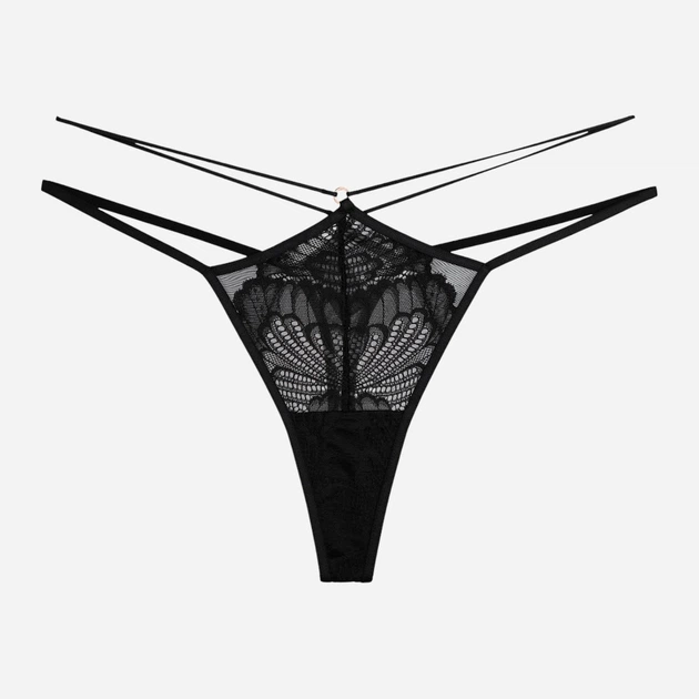 Трусики стрінги жіночі Esotiq Bari 42511-61X XL Чорні (5903972527085) - зображення 6