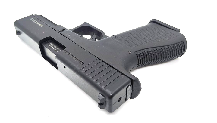 Стартовый пистолет SUR G17-BRT black +магазин (Glock 17) + 50 холостых патронов - изображение 5