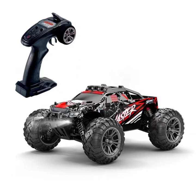 Машинка на радіокеруванні KFPLAN KF11 1:16 4WD Монстр Трак до 40 км/год RC Позашляховик Дрифт Авто на пульті з LED підсвіткою та дрифт колесами - зображення 2
