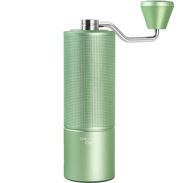 Ручная кофемолка Timemore Chestnut C3 ESP Green (C3ESP Green) портативная мельница для кофе с регулировкой помола из нержавеющей стали - Фото 2 Ручная кофемолка Timemore Chestnut C3 ESP Green (C3ESP Green) портативная мельница для кофе с регулировкой помола из нержавеющей стали - изображение 2
