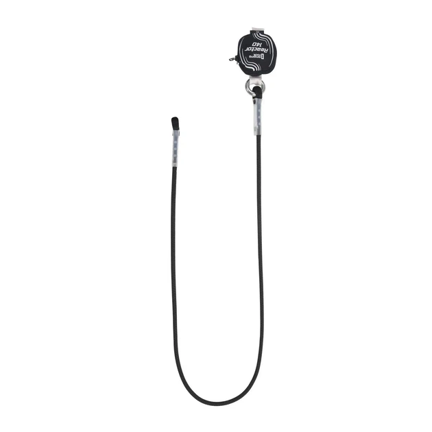 Амортизатор рывка Singing Rock Reactor 140 Rope "Y", 155 см, с 2 карабинами K355, Black/White - Фото 4 Амортизатор рывка Singing Rock Reactor 140 Rope "Y", 155 см, с 2 карабинами K355, Black/White - изображение 4