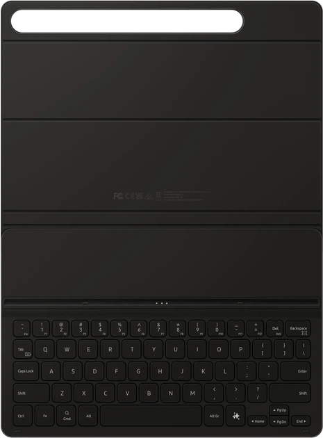 Чохол-клавіатура Samsung Book Cover Keyboard Slim - AI Key для Samsung Galaxy Tab S10 FE з кріпленням для стилуса S Pen Black (EF-DX720BBEGUA) - зображення 4