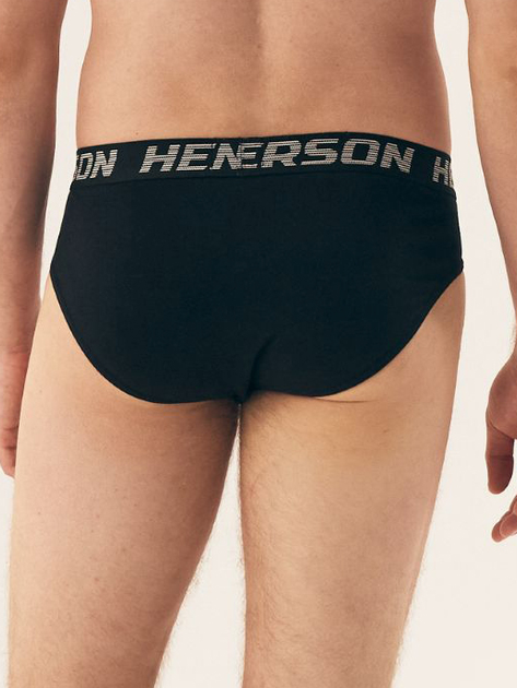 Набір трусів сліпів чоловічих бавовняних 5 шт Henderson Onset 43183-MLC M Чорний/Графітовий/Сірий (5903972519356) - зображення 3