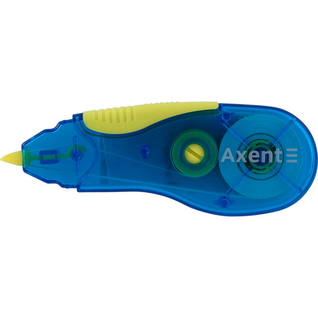 Стрічка корегуюча Axent 7006-01-A, 5 мм х 5 м, синьо-жовта 4250804815171 - Фото 1 Стрічка корегуюча Axent 7006-01-A, 5 мм х 5 м, синьо-жовта 4250804815171 - зображення 1
