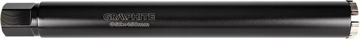 Otwornica diamentowa Graphite 52 x 450 mm x 5T 57H858 (5902062508096) - obraz 1
