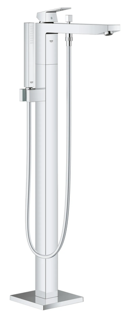 Підлоговий змішувач для ванни Grohe Eurocube (23672001) - Фото 1 Підлоговий змішувач для ванни Grohe Eurocube (23672001) - изображение 1