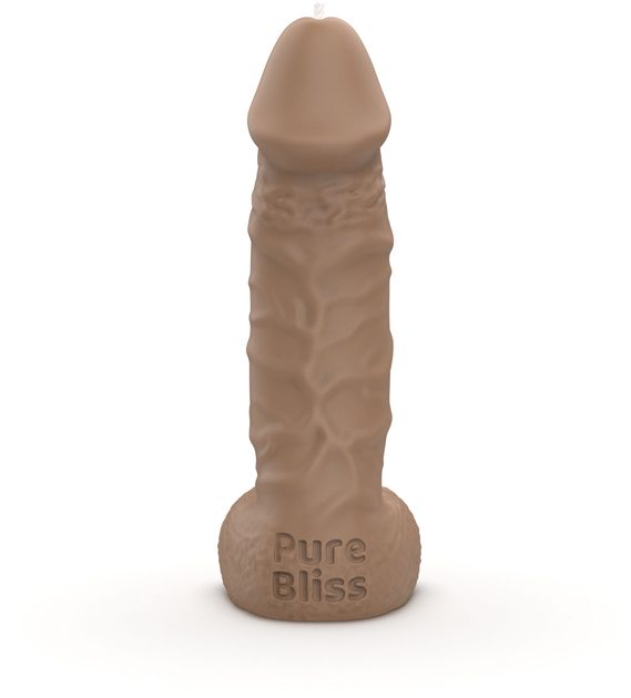 Свеча член Pure Bliss 15 см Бежевая (1100916300009) - изображение 2