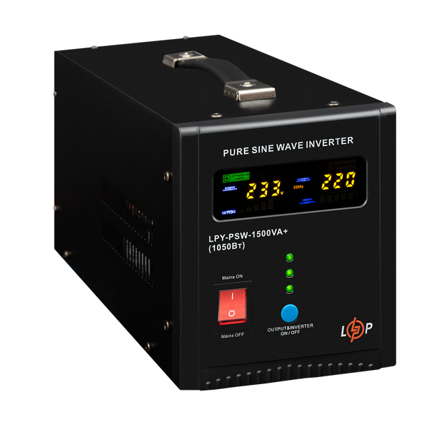 ИБП LogicPower LPY-PSW-1500VA+ (1050Вт) 10A/20A с правильной синусоидой 24V - Фото 3 ИБП LogicPower LPY-PSW-1500VA+ (1050Вт) 10A/20A с правильной синусоидой 24V - изображение 3
