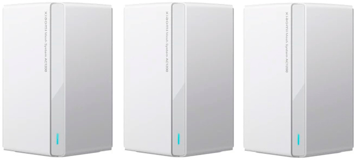 Router Xiaomi Mesh System AC1200 EU 3 pack (001012056450) - obraz 1