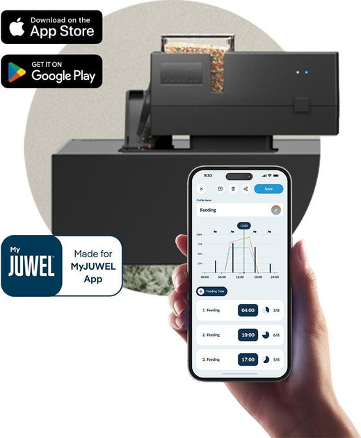Автогодівниця для акваріума Juwel SmartFeed AppControl (4022573890303) - зображення 5