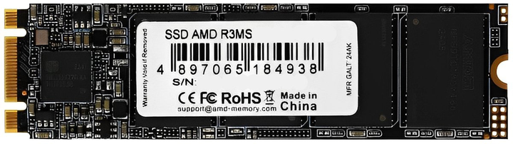 SSD диск AMD Radeon R3 240GB M.2 2280 SATA III 3D NAND TLC (R3MS0240G8) - зображення 1