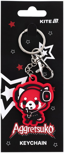 Брелок-підвіска Kite Aggretsuko Червоний (AR25-3001) - зображення 5