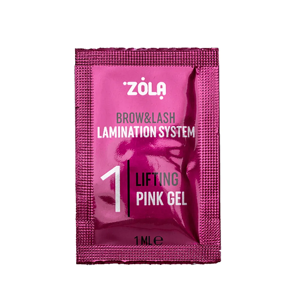 Набор для ламинирования бровей и ресниц Color Lab в саше (Step 1,2,3 х 1 мл) Zola - изображение 2