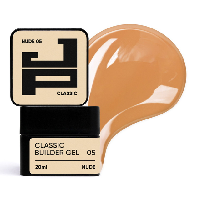 Гель для моделювання нігтів (нюдовий) Jerden Proff Classic Builder Gel №05 Nude 20 мл - Фото 1 Гель для моделювання нігтів (нюдовий) Jerden Proff Classic Builder Gel №05 Nude 20 мл - зображення 1