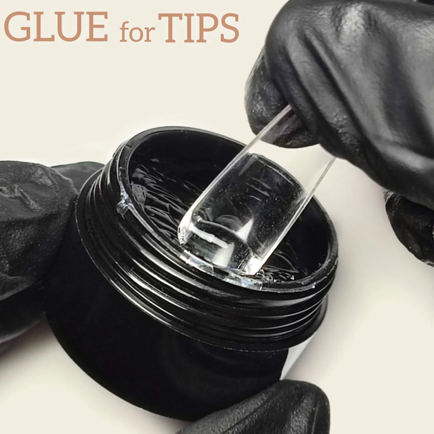 Клей-гель для крепления гелевых типс и объемного дизайна на ногти Diamond Glue Gel Designer Professional 10 мл - изображение 2