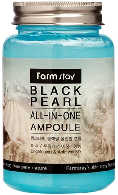 Serum do twarzy FarmStay Black Pearl All-In One Ampoule 250 ml (8809469772860) - obraz 1