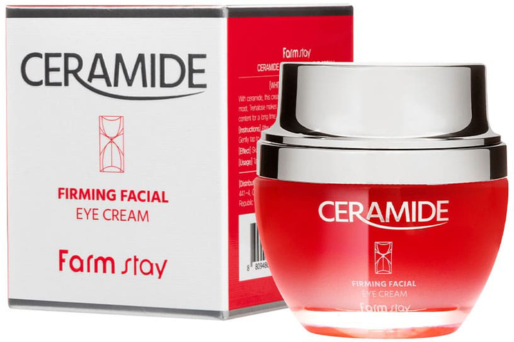 Крем для шкіри навколо очей FarmStay Ceramide Firming Facial 50 мл (8809480772696) - зображення 2