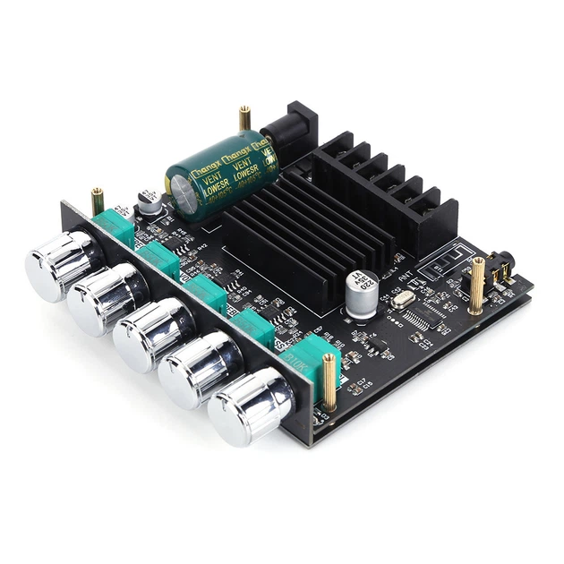 Усилитель звука 2.1 ZK-MT21 (Bluetooth v5.0, AUX, 2х50Вт + 100Вт