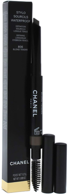 Олівець для брів Chanel Stylo Sourcils 806 Blond Tendre водостійкий 0.27 г (3145891838060) - зображення 4