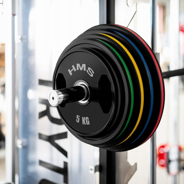 Zestaw talerzy olimpijskich HMS TOG25 2 x 25 kg (17-61-120) (5907695511666) - obraz 7