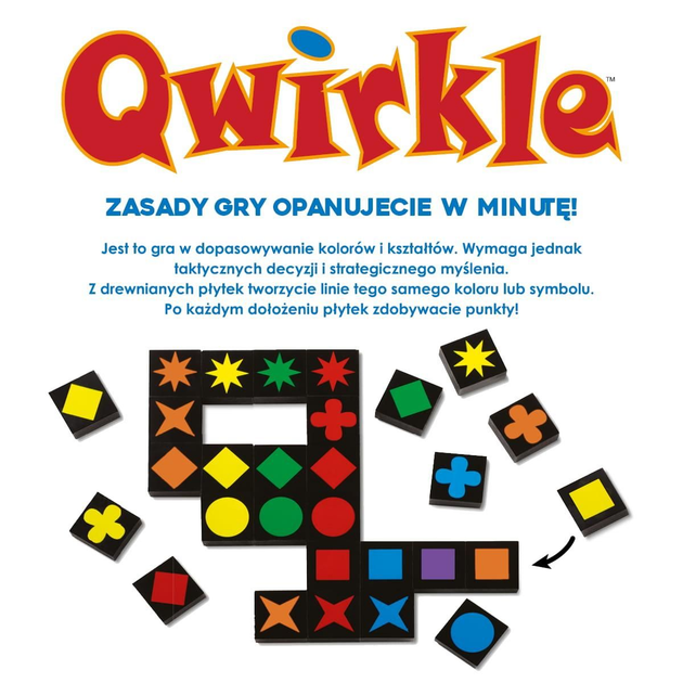 Настільна гра Nasza Ksiegarnia Qwirkle (5904915905441) - зображення 2