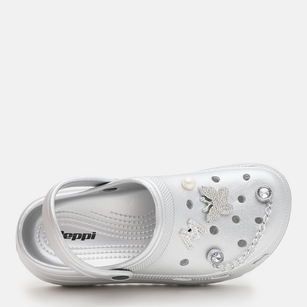 Жіночі сабо Beppi 2212430 36/37 Silver (7000002779594) - зображення 6