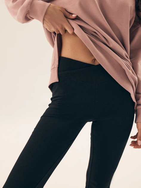 Піжамні штани жіночі великих розмірів бавовняні Esotiq Ray 42353-99X XL Чорні (5903972370759) - зображення 3