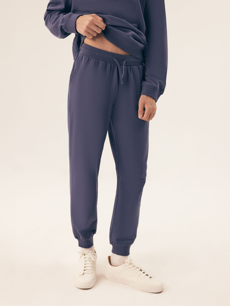 Spodnie od piżamy męskie bawełniane Henderson Outdoor 42822-95X XL Granatowe - obraz 1