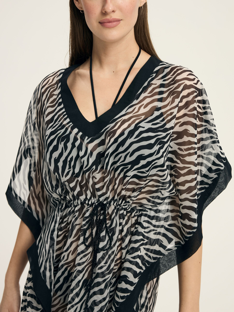 Туніка пляжна жіноча Esotiq Sicily 43131-99X L/XL Чорна (5903972568170) - зображення 5