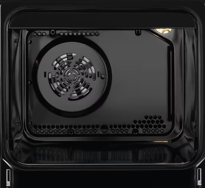 Плита комбінована Electrolux LKK660220K з електродуховкою 58 л 4 конфорки Чорний - изображение 2