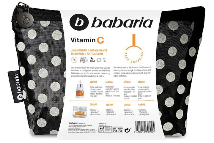 Набір по догляду за обличчям Babaria Vitamin C Крем 50 мл + Сироватка 30 мл (8410412607025) - зображення 2
