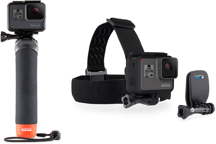 Видеокамера GoPro HERO 6 Black – фото, отзывы