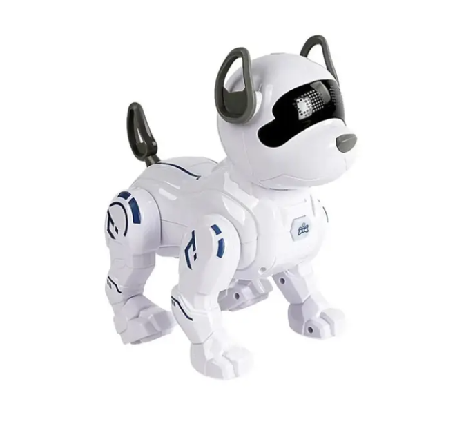 Аккумуляторная Робот собака TOPA интерактивная на радиоуправлении JZJ Intelligent Stunts Dog со звуковыми и световыми эффектами - изображение 2
