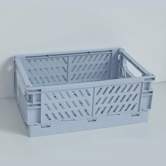 Контейнер для зберігання дрібниць 25.5×15×9.7см блакитний - зображення 3