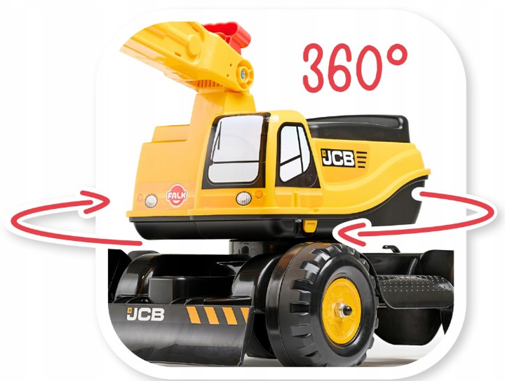 Толокар екскаватор Falk JCB Digger з рухомим ковшом (3016200000570) - зображення 4