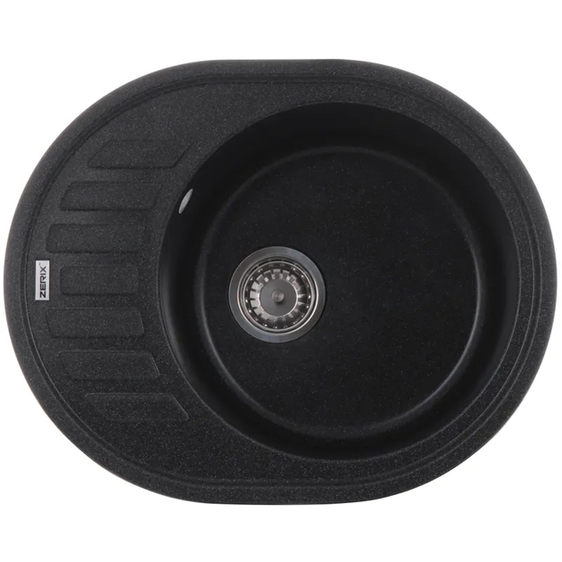 Мийка кухонна Zerix ZS-6250R-13 Графитная (ZX4553) - Фото 1 Мийка кухонна Zerix ZS-6250R-13 Графитная (ZX4553) - изображение 1