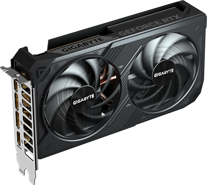 Karta graficzna Gigabyte PCI-Ex GeForce RTX 5060 Ti WINDFORCE OC 16G 16GB GDDR7 (128bit) (2587/28000) (HDMI, 3 x DisplayPort) (GV-N506TWF2OC-16GD) - obraz 2
