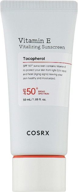 Krem przeciwsłoneczny do twarzy Cosrx Vitamin E Spf50 50 ml (8809598454613) - obraz 1