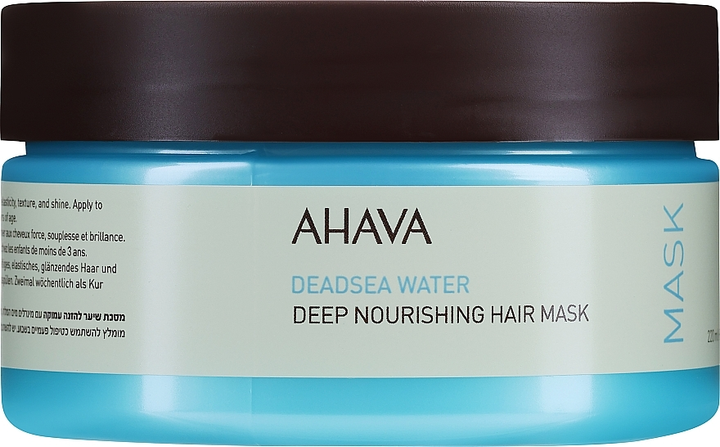 Маска для волосся Ahava Deadsea Water живильна 250 мл (697045155668) - зображення 1
