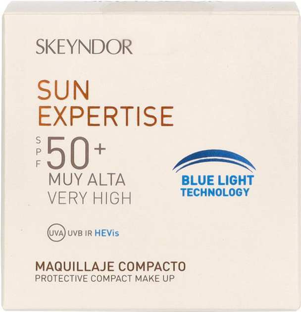 Пудра компактна сонцезахисна Skeyndor Sun Expertise Protective Make-Up 02 Spf 50 9 г (8435618900282) - зображення 4
