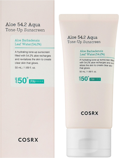 Krem przeciwsłoneczny do twarzy Cosrx Aloe 54.2 Aqua Spf50 50 ml (8809598455634) - obraz 2