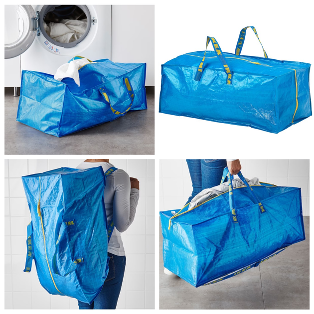 ROZETKA | Большая прочная хозяйственная сумка IKEA FRAKTA 73x35x30