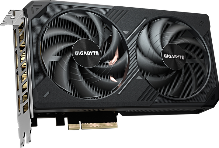 Karta graficzna Gigabyte PCI-Ex GeForce RTX 5060 Ti WINDFORCE 8G 8GB GDDR7 (128bit) (2572/28000) (HDMI, 3 x DisplayPort) (GV-N506TWF2-8GD) - obraz 2