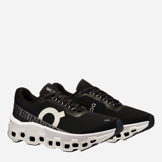 Buty do biegania damskie On Running Cloudmonster 2 3WE10111197 40 (8.5US) Czarny/Biały - obraz 2