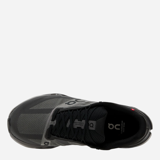 Buty do biegania męskie On Running Cloudsurfer Next Wide 3ME30190106 43 (9.5US) Czarne - obraz 5