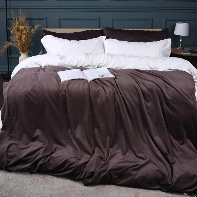 Комплект постільної білизни MirSon Велюр Winter Delicate 28-0068 Camelia Євро від Rozetka на платформі USKIDKA Акція на Комплект постільної білизни MirSon Велюр Winter Delicate 28-0068 Camelia Євро від Rozetka