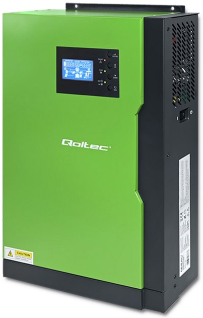 Гібридний інвертор Qoltec 10 кВА (5.5 кВт) 1-фазний (5901878538877) (955555905788632) - Уцінка - зображення 1